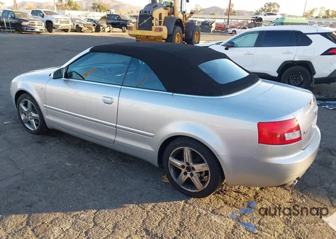 2004 Audi A4 3.0 из США, поврежденный, VIN WAUDT48H64K019394